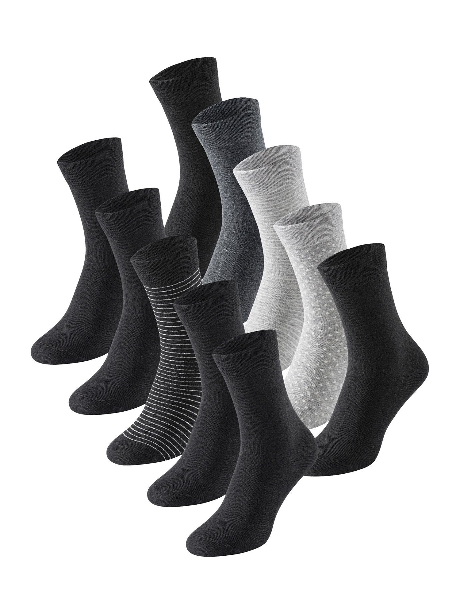 Schiesser Freizeitsocken Cotton Fit (10-Paar) sortiert13