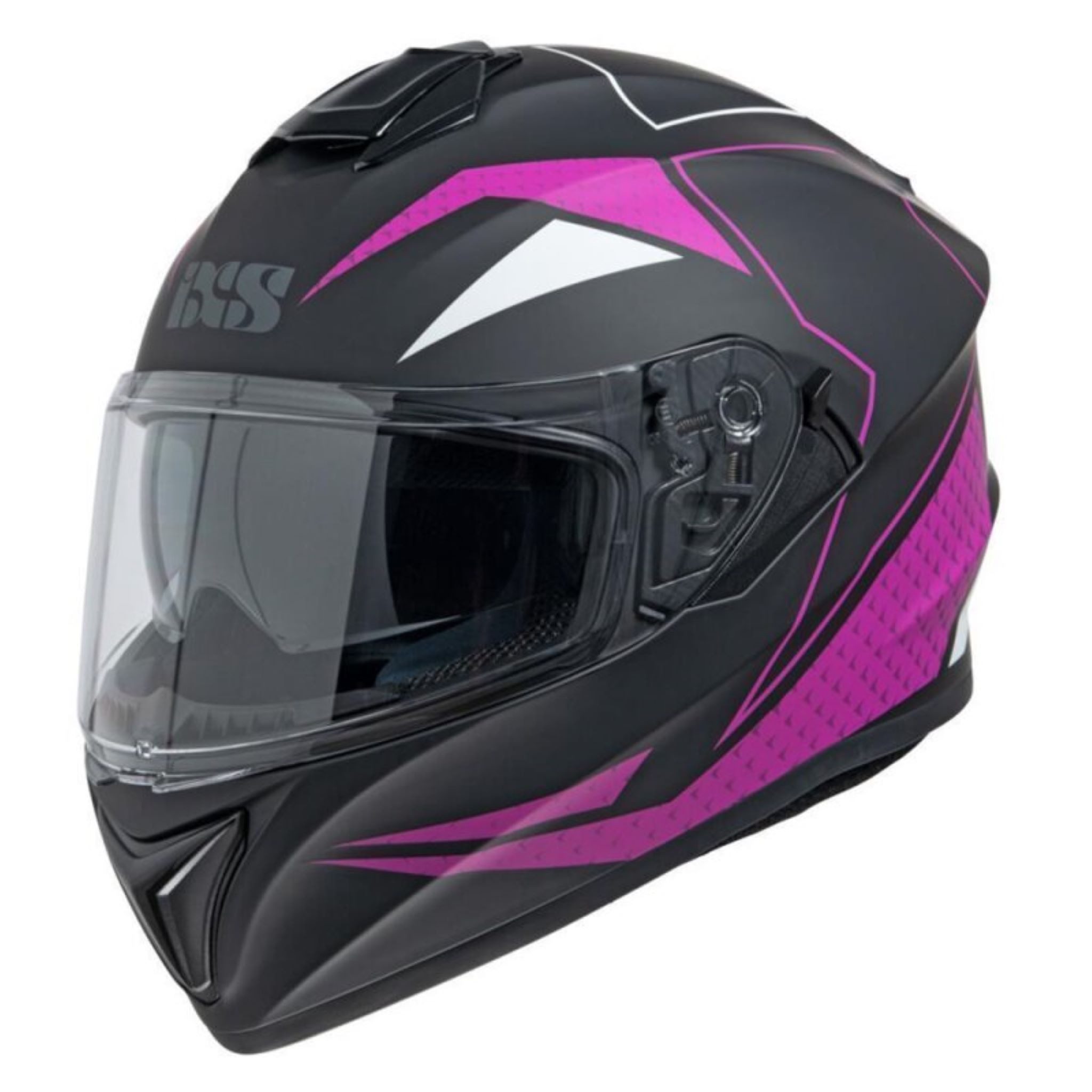 IXS Motorradhelm IXS 216 2.0 schwarz matt-violett