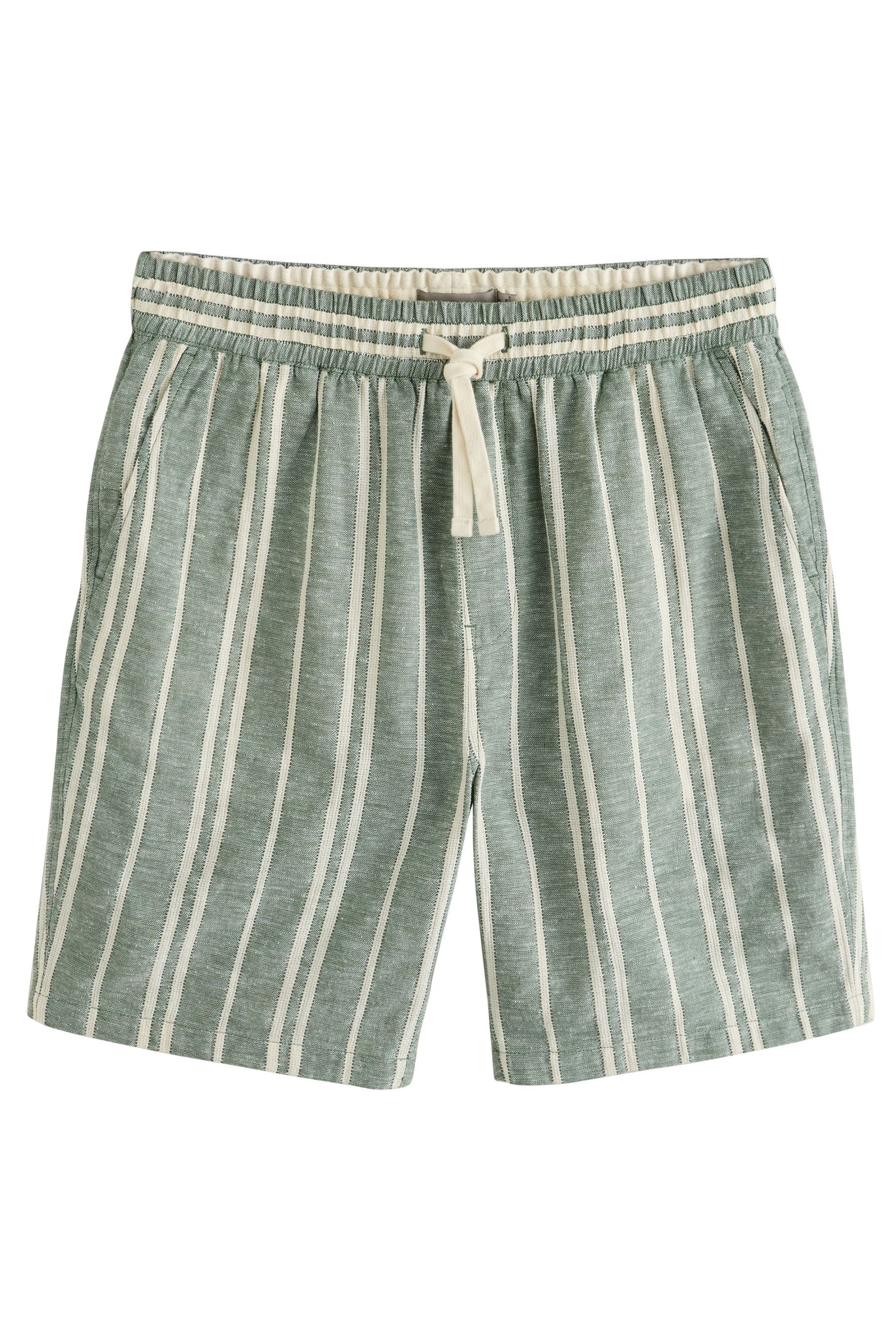 Next Shorts Gestreifte Shorts mit Kordelzug günstig online kaufen