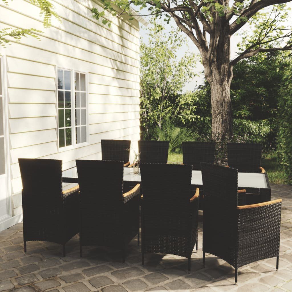 ᐅ DOTMALL GartenloungeSet Polyrattan, GartenLounge mit Auflagen