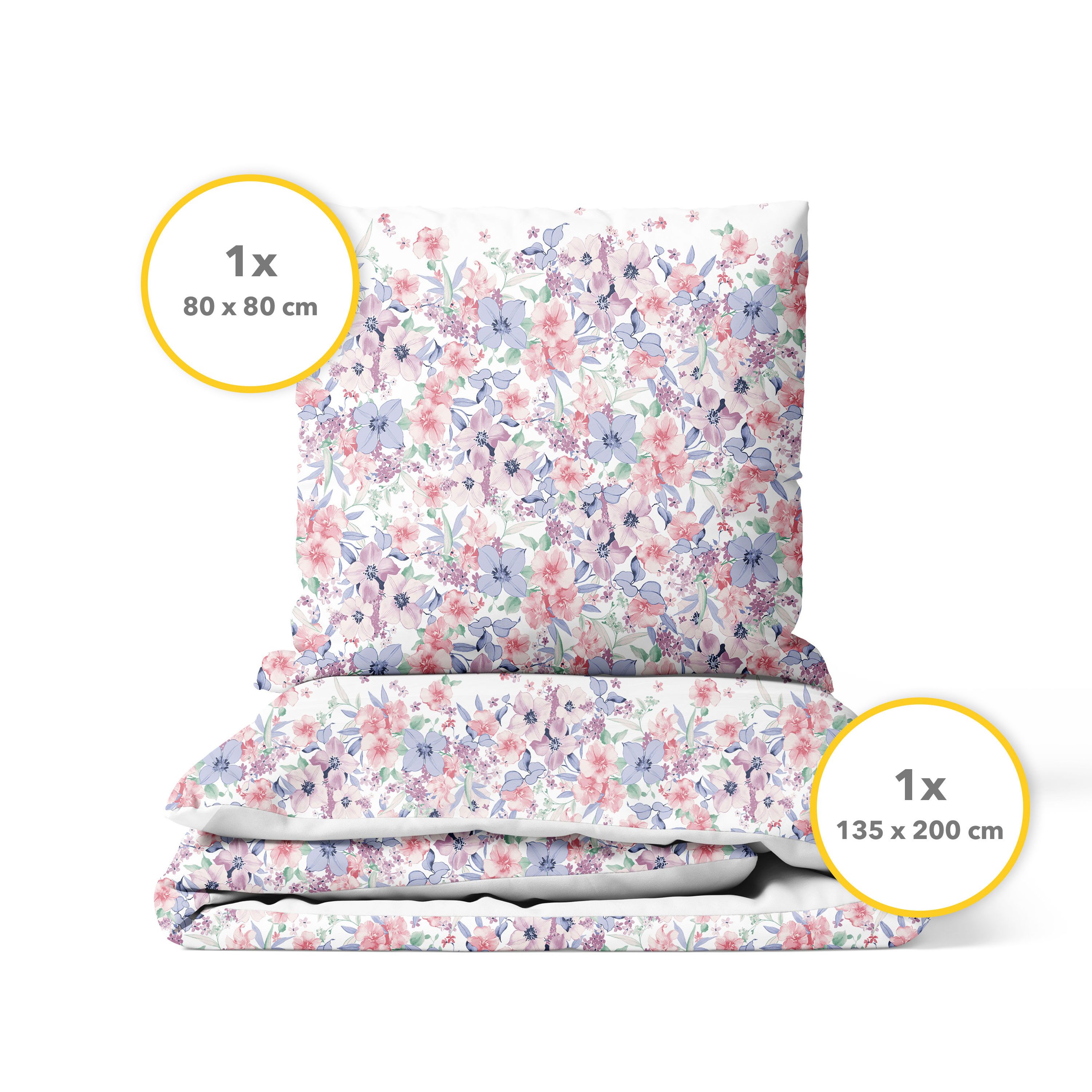Träumschön Bettwäsche Renforce 135x200 oder 155x220 günstig online kaufen