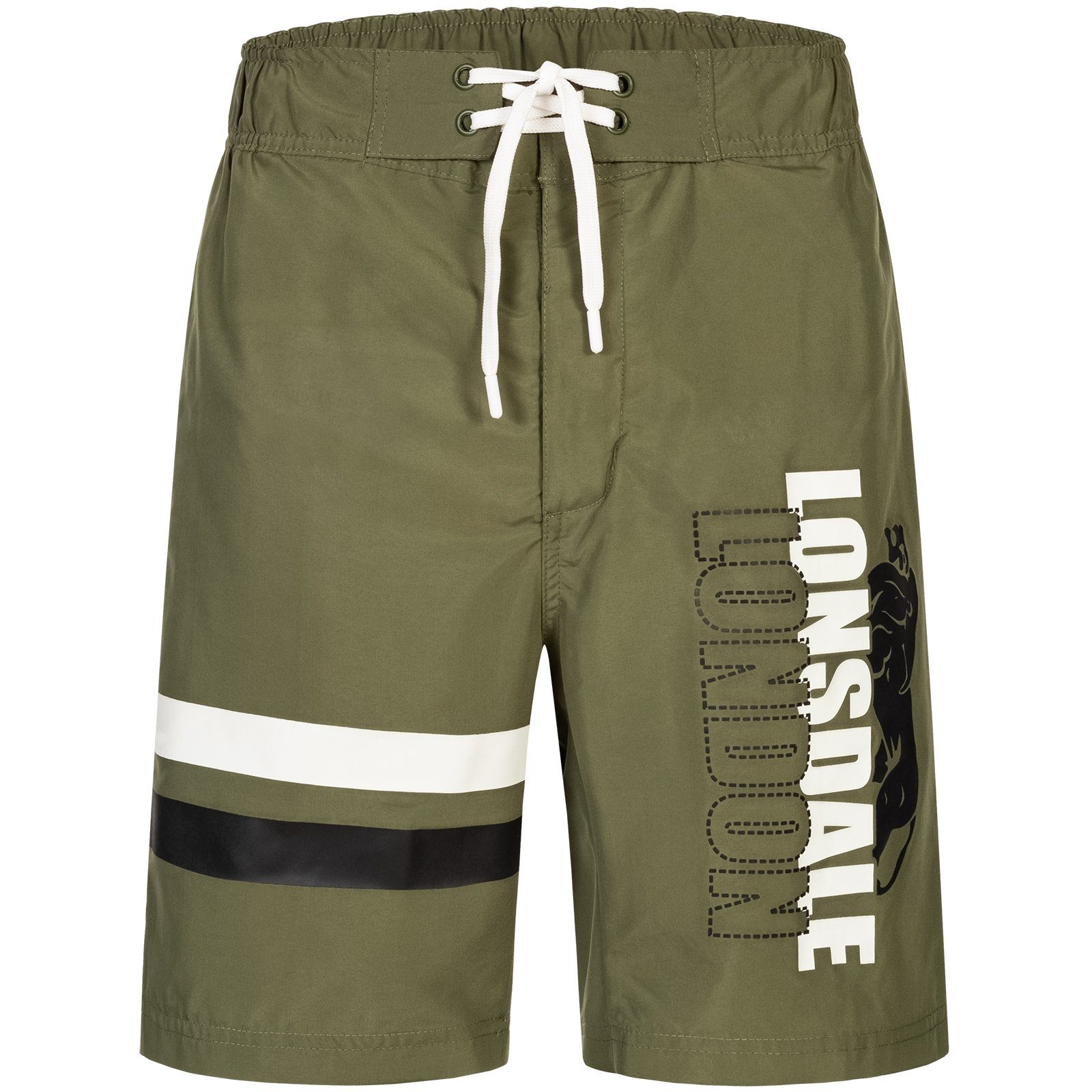 Lonsdale Herren Kirbuster Badehose - Sportliche Badeshorts