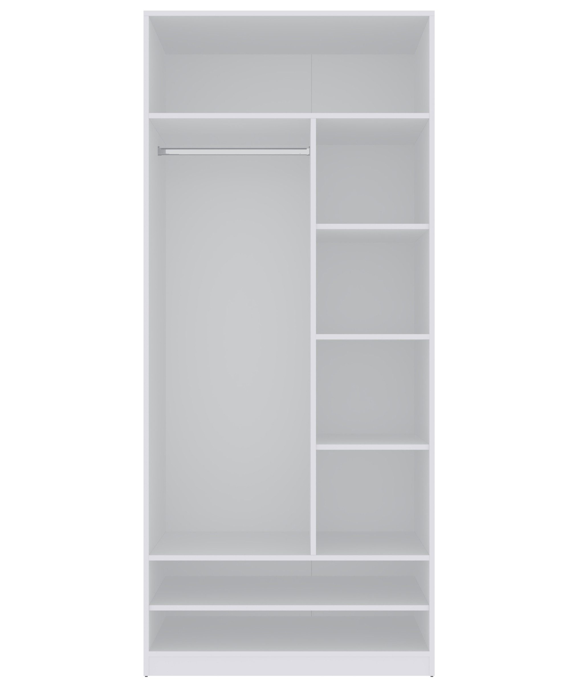 Marmex Möbel Kleiderschrank TRES 02B offener Garderobenschrank mit Kleiders günstig online kaufen