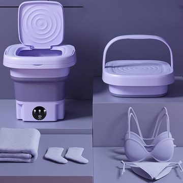 Bedee Wäscheschleuder Faltbare Mini Waschmaschine für Unterwäsche Und Socken, Tragbare Mobile Waschmaschine für Socken, Unterwäsche, Reisen