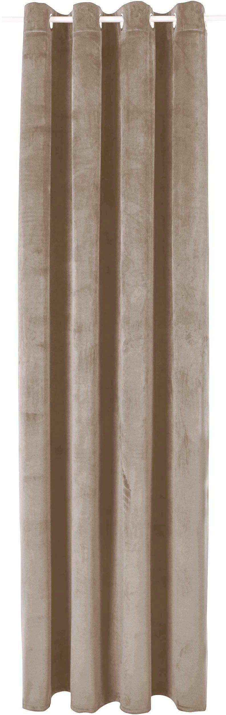 LeGer Home by Lena Gercke Gardine LADINA, 1 Stück, Ösen, blickdicht (1 St), Ösen, blickdicht, Polyester, blickdichter Vorhang, Samt Vorhang - Premium – Bild 2 von 5