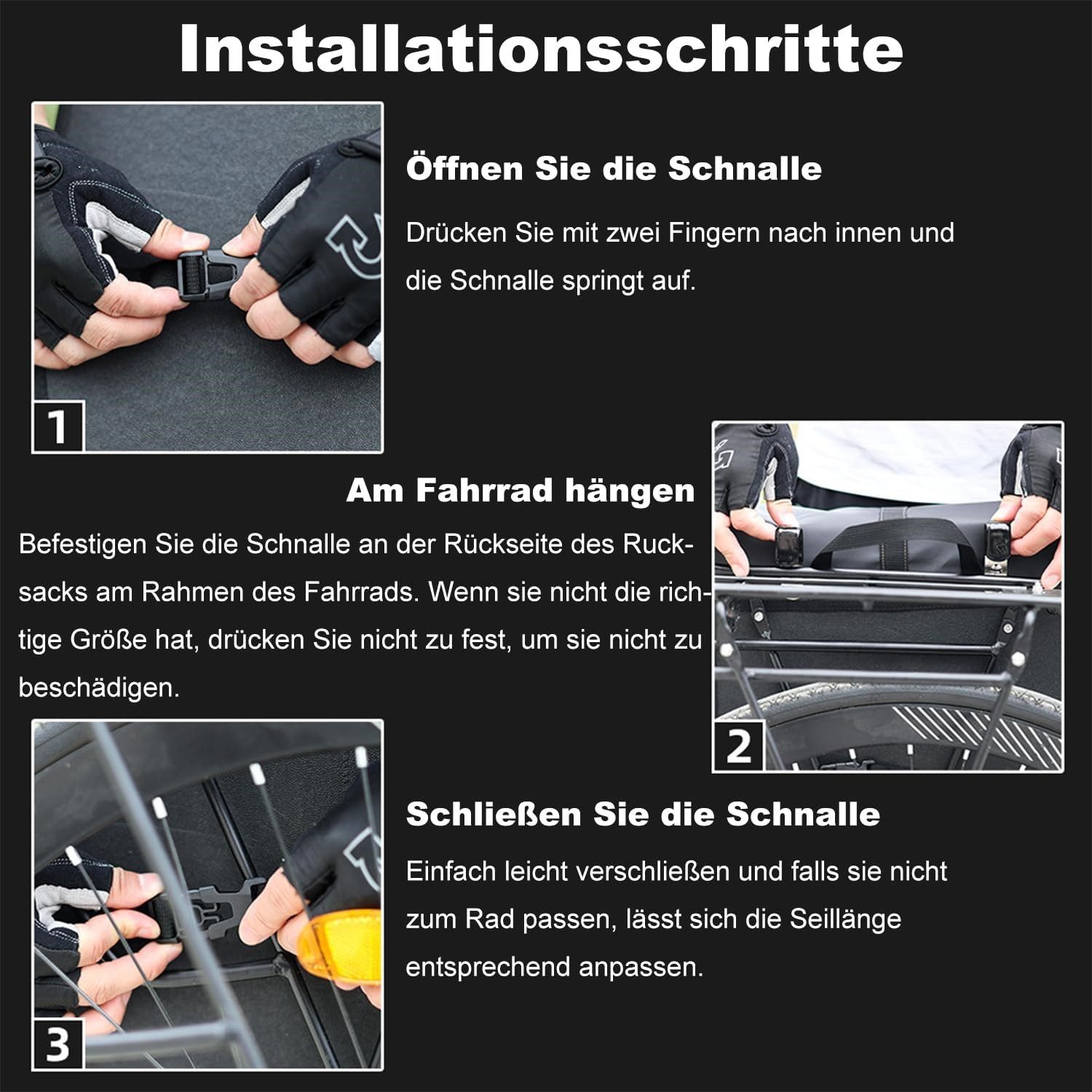 inschimmer Fahrradtasche 2 in 1 Fahrradtasche 27L Gepäckträgertasche Wasserdicht Tragetasche