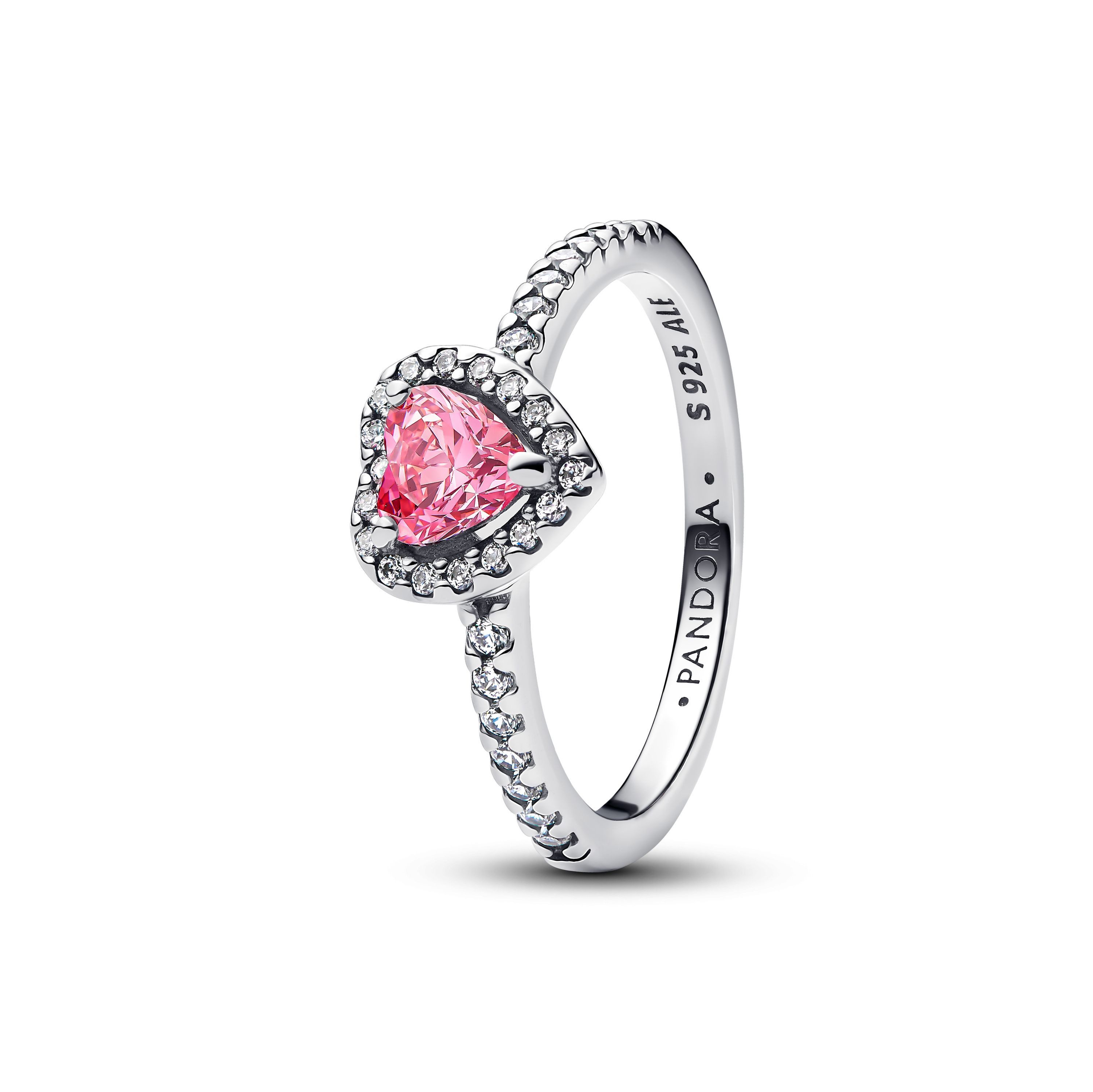 Pandora Silberring Pandora Ring Elevated Pink günstig online kaufen