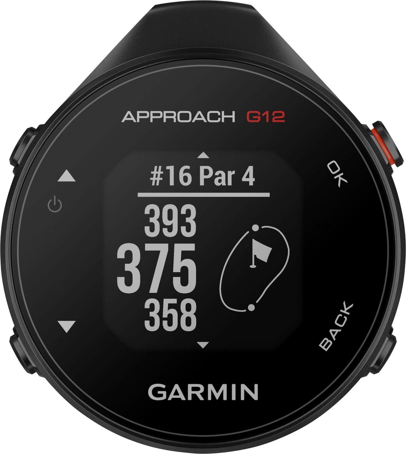 Garmin Approach G12 Smartwatch (3,3 cm/1,3 Zoll, Proprietär)
