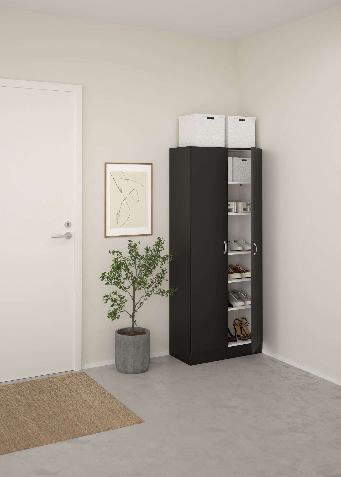 INOSIGN Drehtürenschrank Focus, Kleiderschrank, Stauraum mit günstig online kaufen