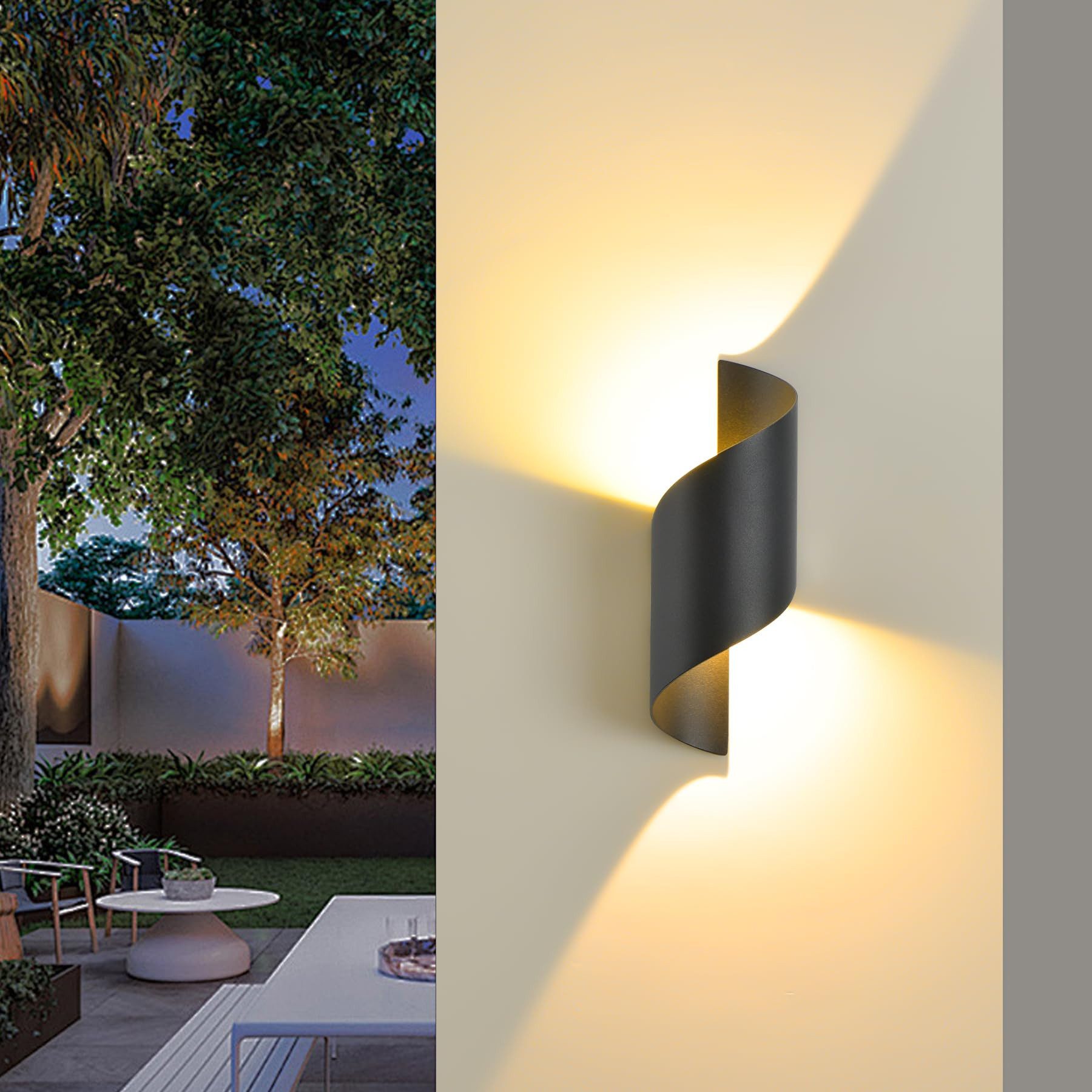 BlingBin LED Wandleuchte LED 3000K Wandleuchte, günstig online kaufen
