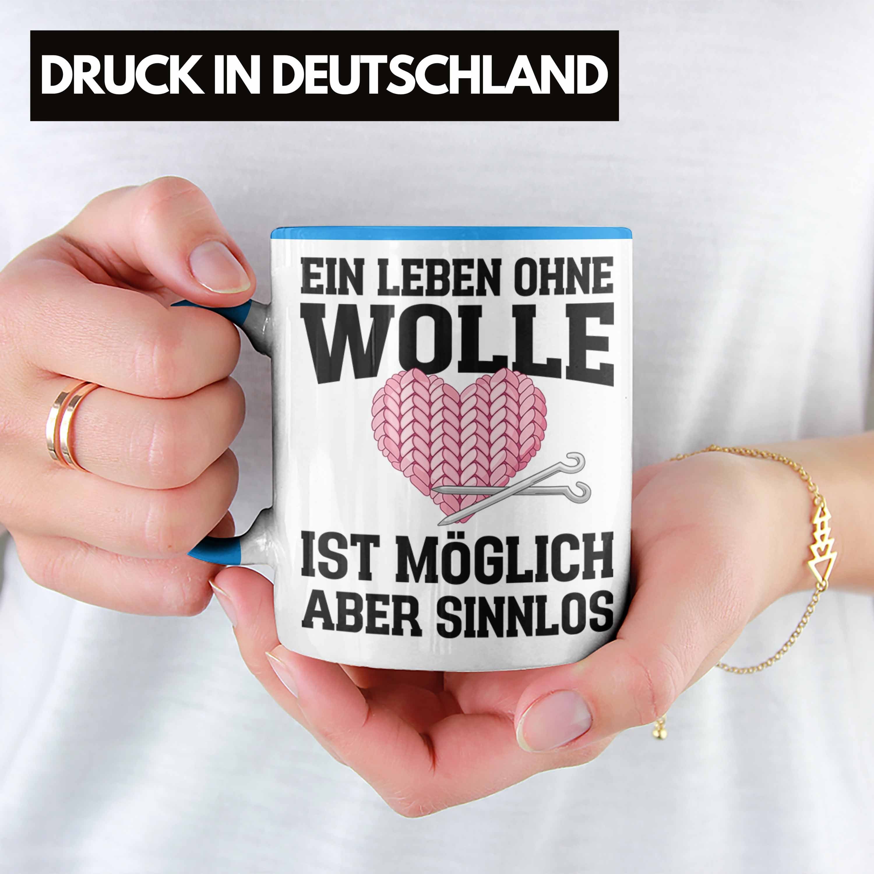 Trendation Tasse Trendation - Häkeln Zubehör Tasse Geschenk Stricken Geschenke Häkel Om