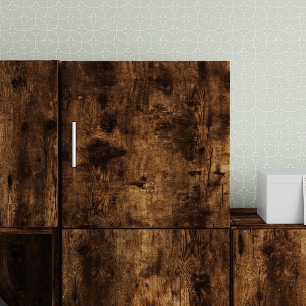 vidaXL Hängeschrank Wandschrank Räuchereiche 40x42,5x40 cm günstig online kaufen