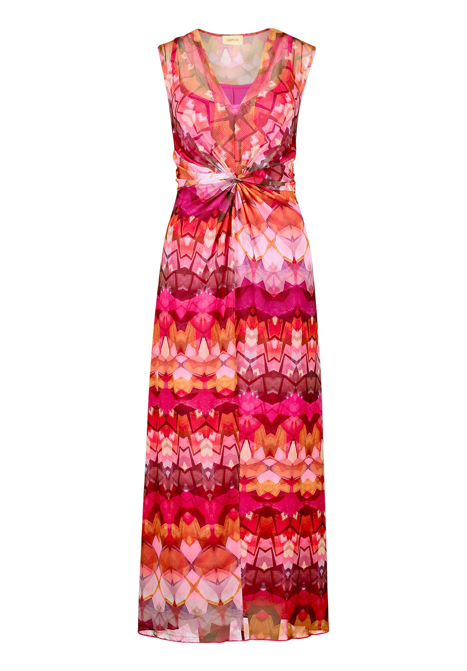 Cartoon Midikleid Damen ohne Arm