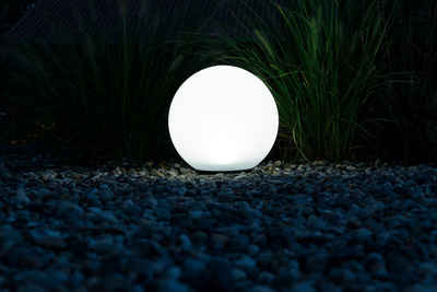 HEITRONIC LED Kugelleuchte Boule, LED fest integriert, Neutralweiß, Leuchtkugel, Kugelleuchte, Außen-Kugellampe