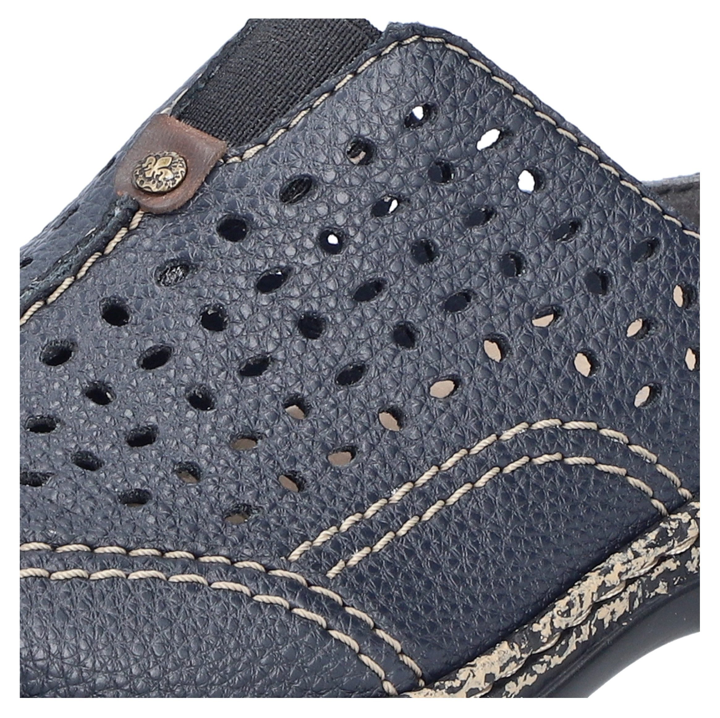 Rieker Clog, Schlupfschuh, Hausschuh, Sommerschuh mit Perforation günstig online kaufen