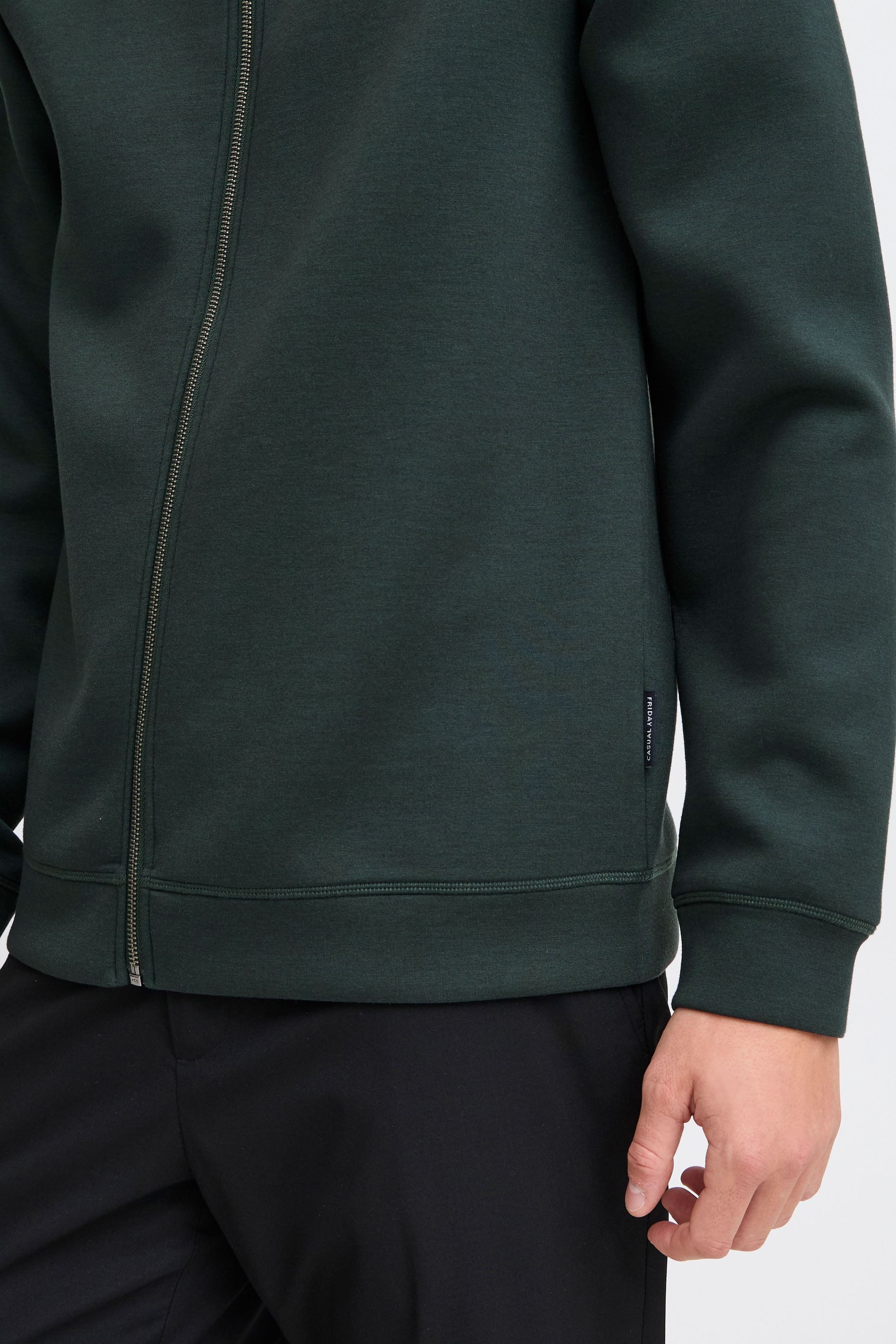 Casual Friday Sweatjacke CFSigurd Modische Sweatjacke mit Reißverschluss