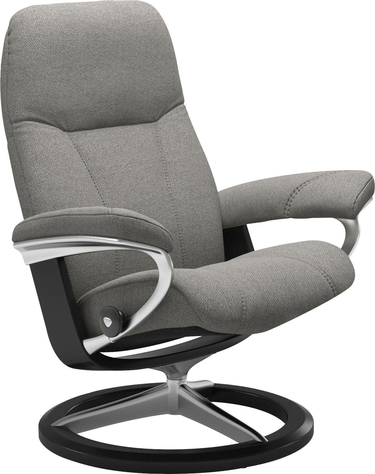 Stressless® Relaxsessel Consul, mit Signature Base, Größe M, Gestell Schwarz