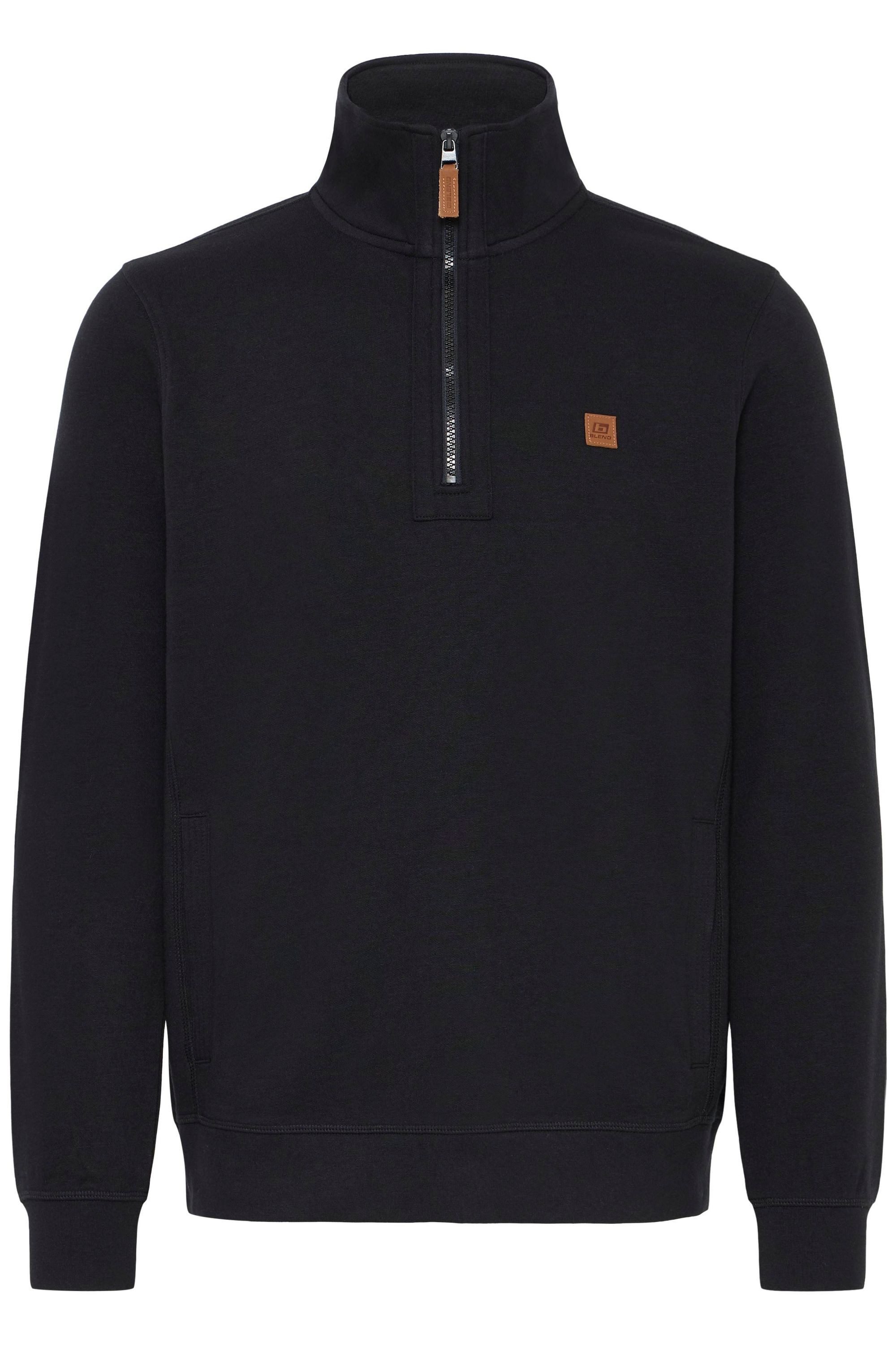 Blend Troyer BHPomes Klassischer Sweat-Troyer mit Taschen