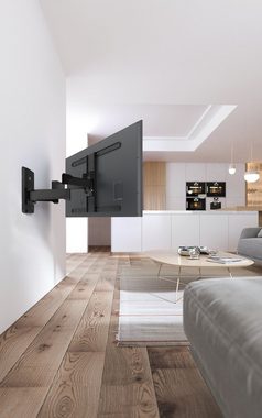 HALTERUNGSPROFI SXL4 TV-Wandhalterung, (bis 80,00 Zoll, Bis 80 Zoll TV Größe, neigbar, schwenkbar, ausziehbar)