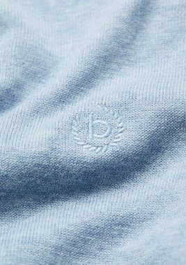 bugatti Strickpullover mit Logostickerei