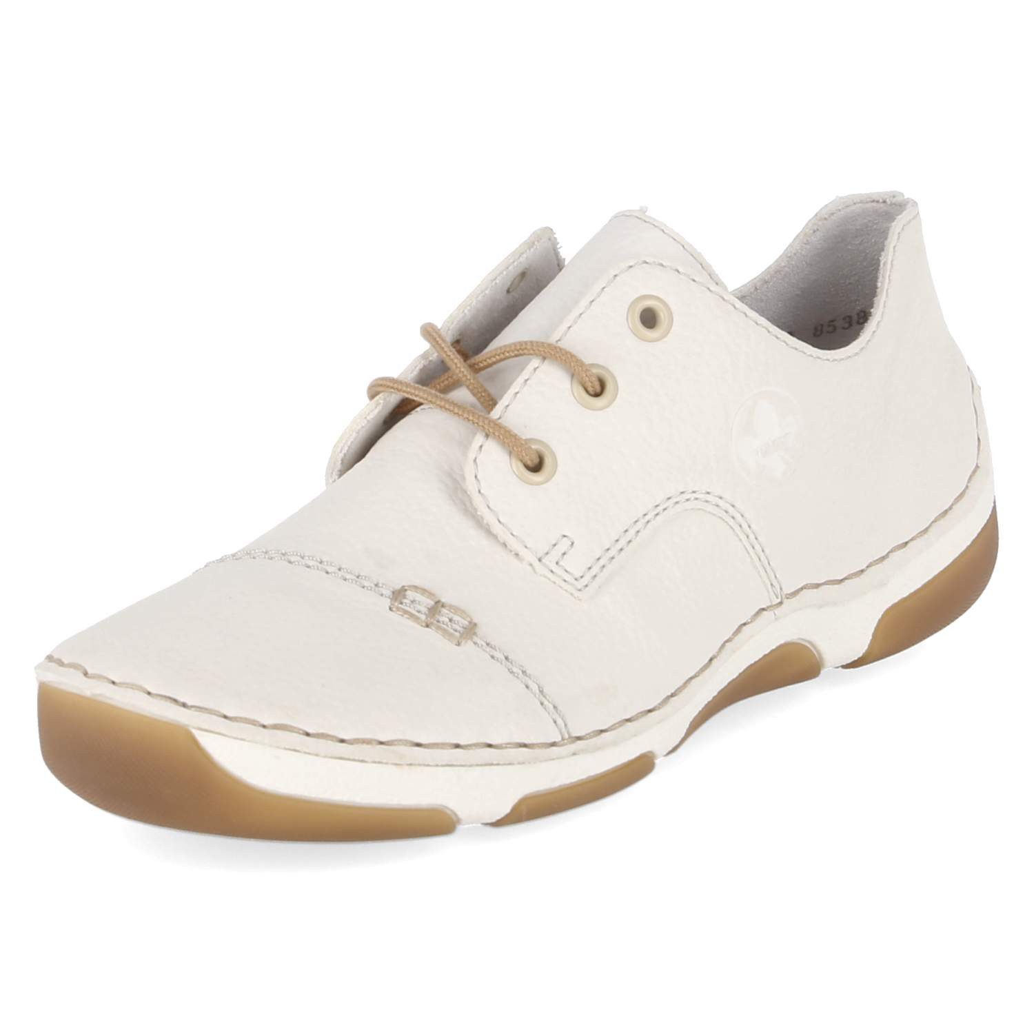 Rieker Rieker 55920-80 Damen Kunstleder weiss Schnürschuh günstig online kaufen
