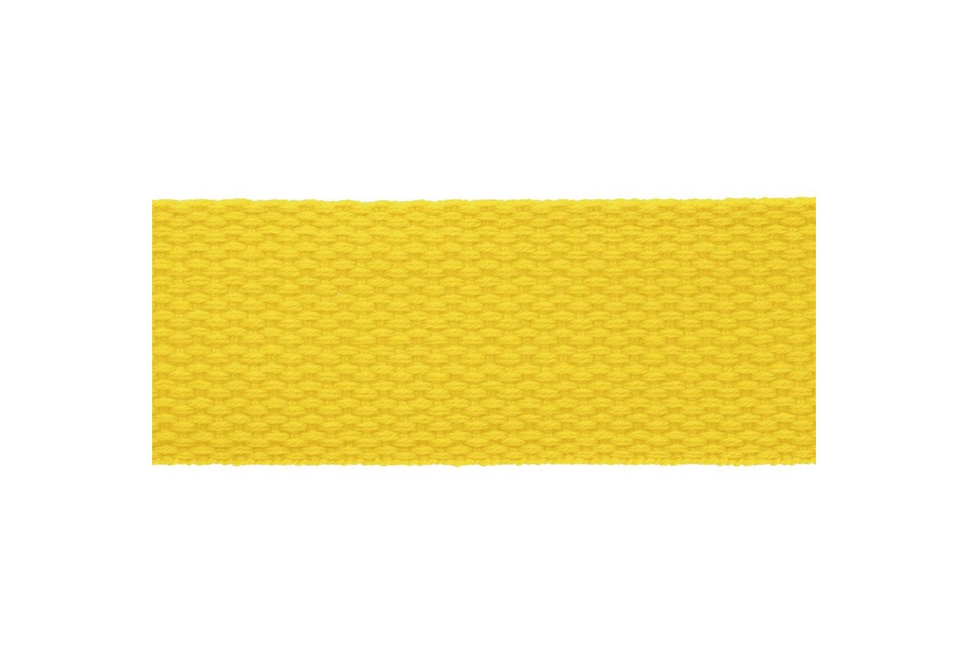 Thumbnail - maDDma 5m Polycotton Gurtband 32mm breit Rollladengurt, 611 gelb
