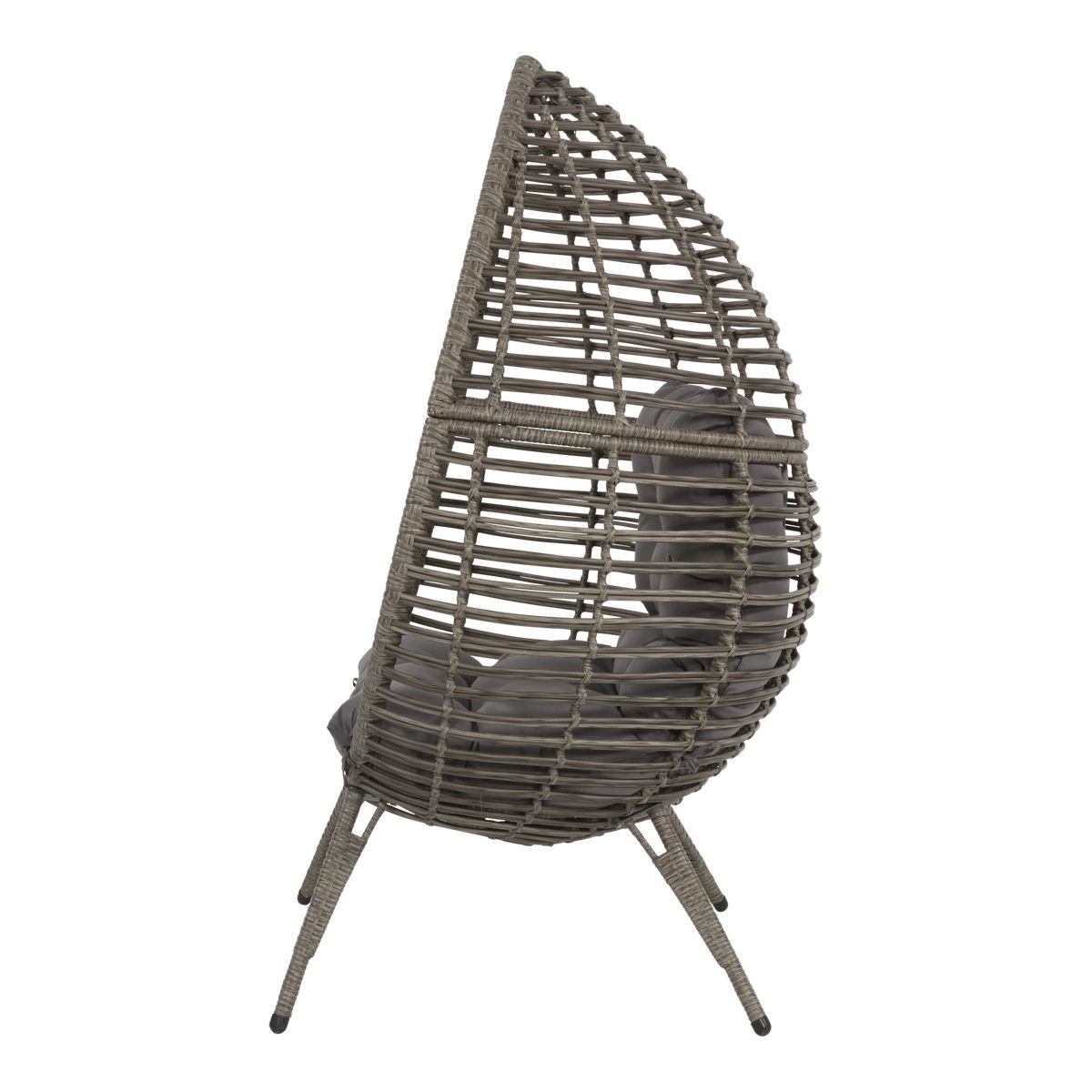 Lesli Living Relaxsessel Sessel Stuhl Relax Stuhl Sitzei Stahlgestell grau 99x91x156cm