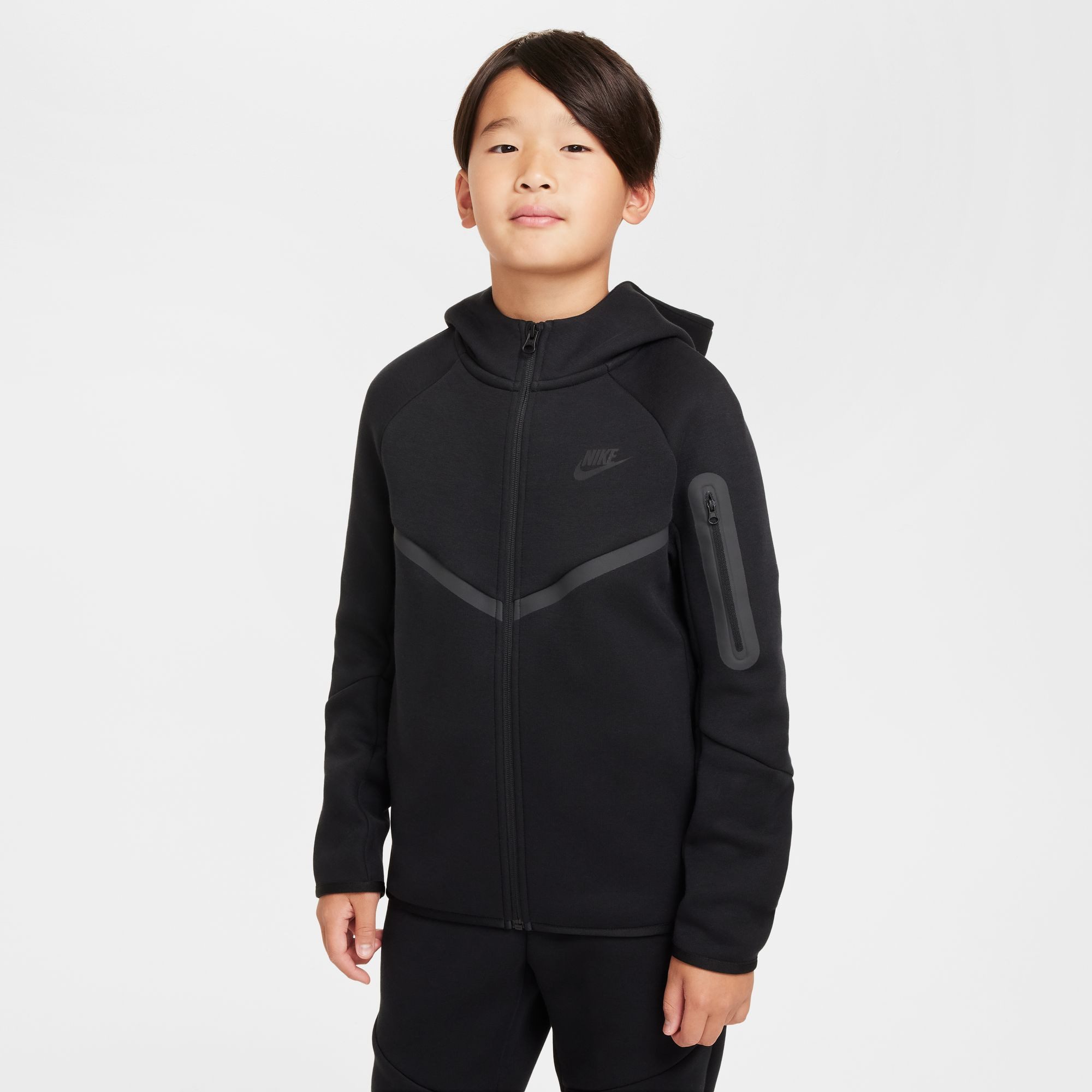 Nike Sportswear Kapuzenfleecejacke B NSW TCH FLC FZ - PD Für Kinder und Jugendliche