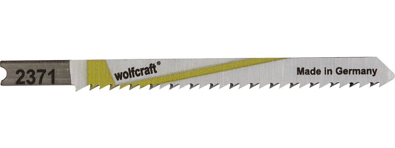 Wolfcraft Stichsägeblatt Wolfcraft Stichsägeblätter 2371000 100 mm U-Schaft