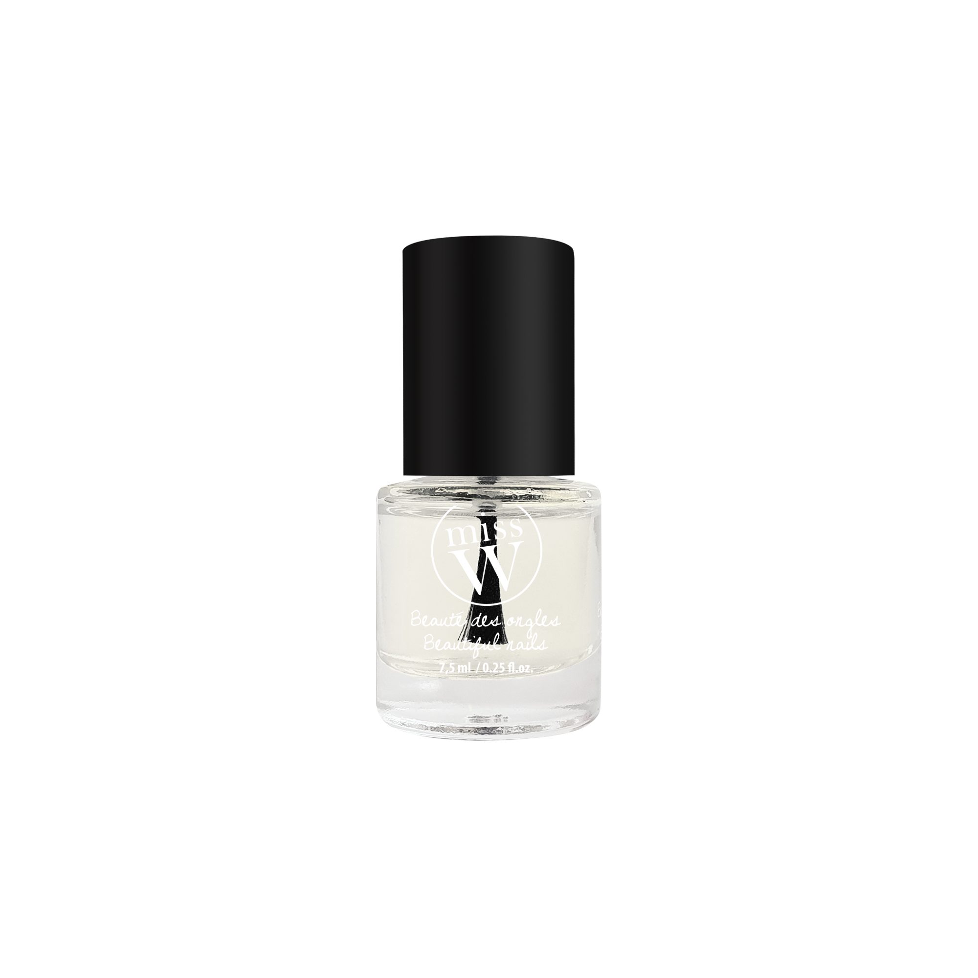 Miss W Pro Nagellack Glänzender Nagellacküberzug für langanhaltenden Schutz und Halt, Schützender Nagellacküberzug für extra Glanz und langanhaltende Pflege