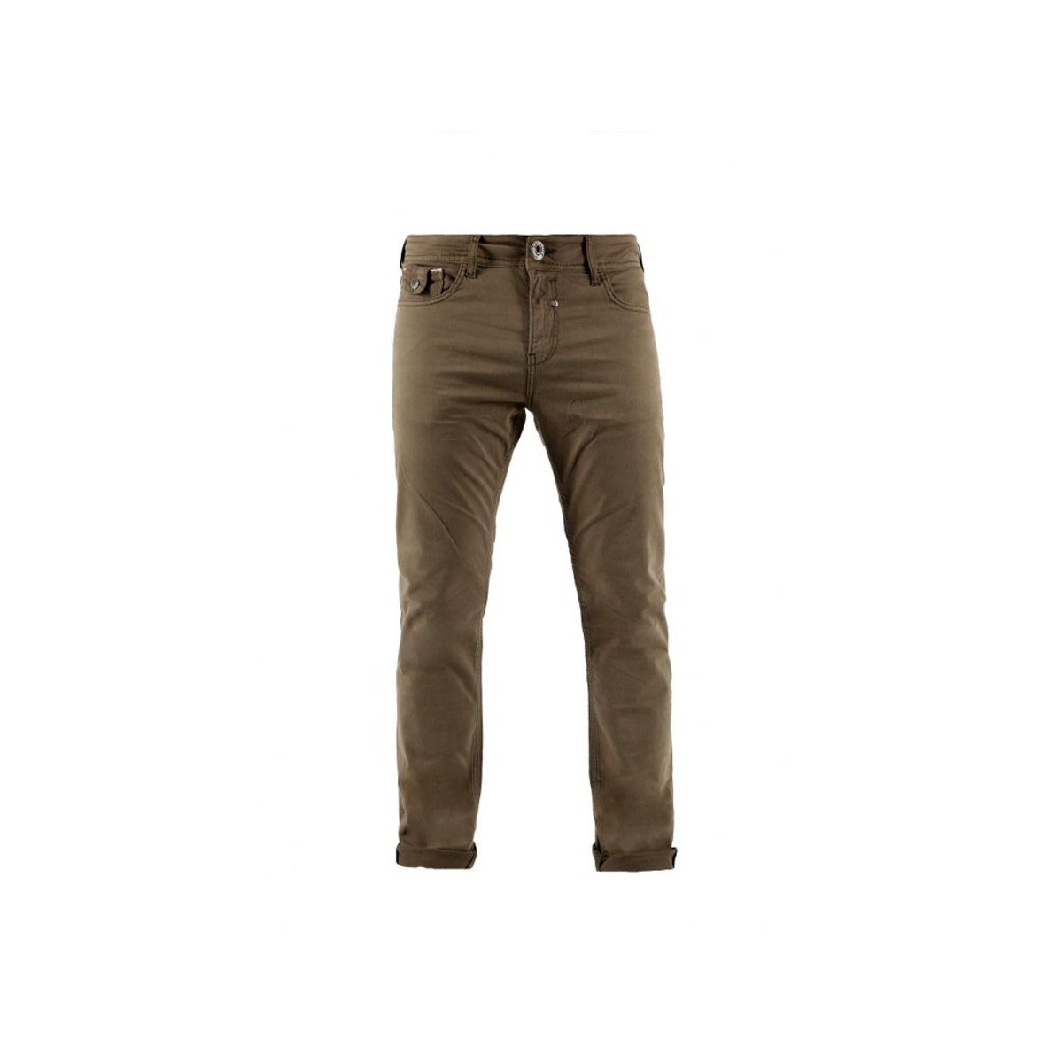 Mod 8 5-Pocket-Jeans olive (1-tlg)