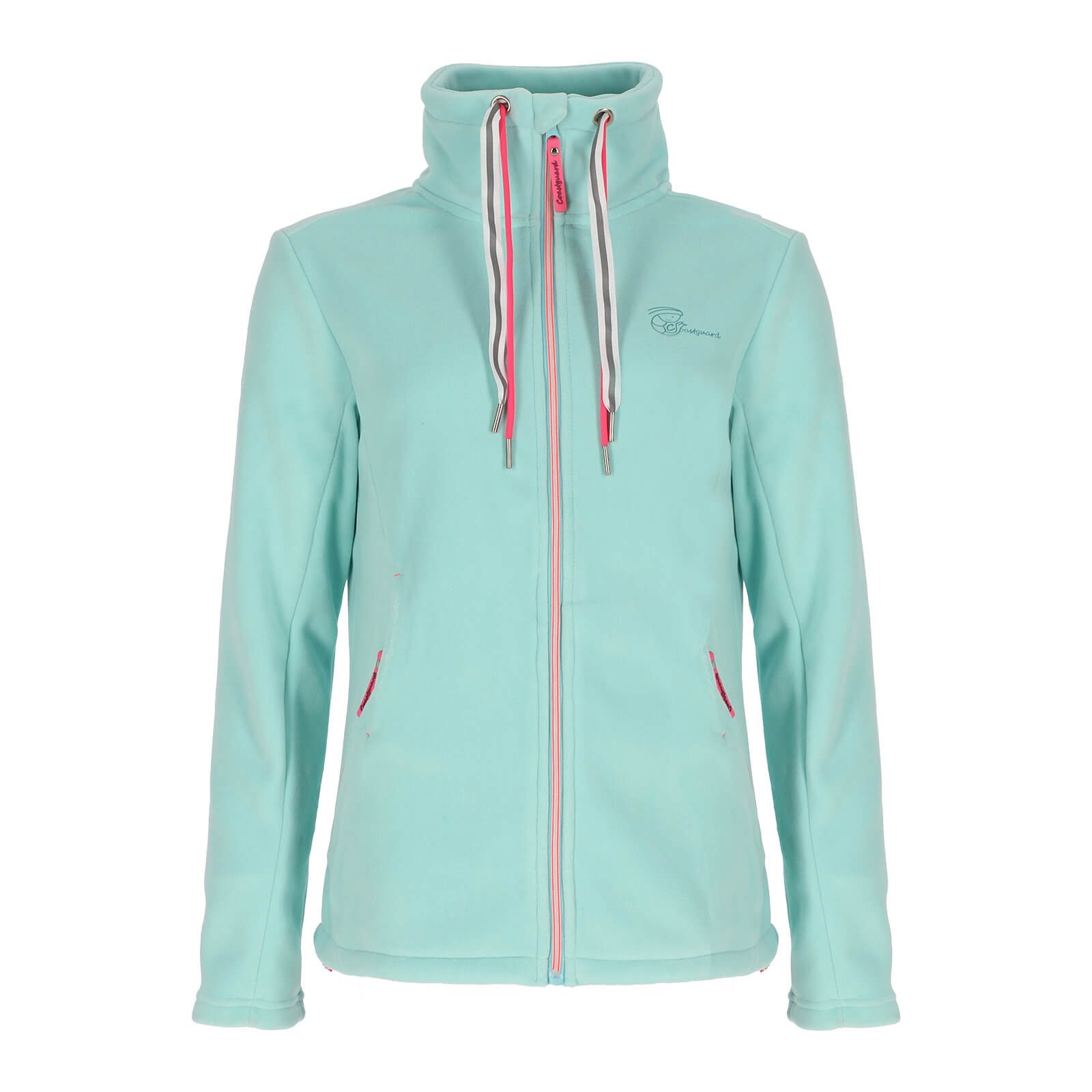 Coastguard Fleecejacke Damen Jacke mit Stehkragen günstig online kaufen
