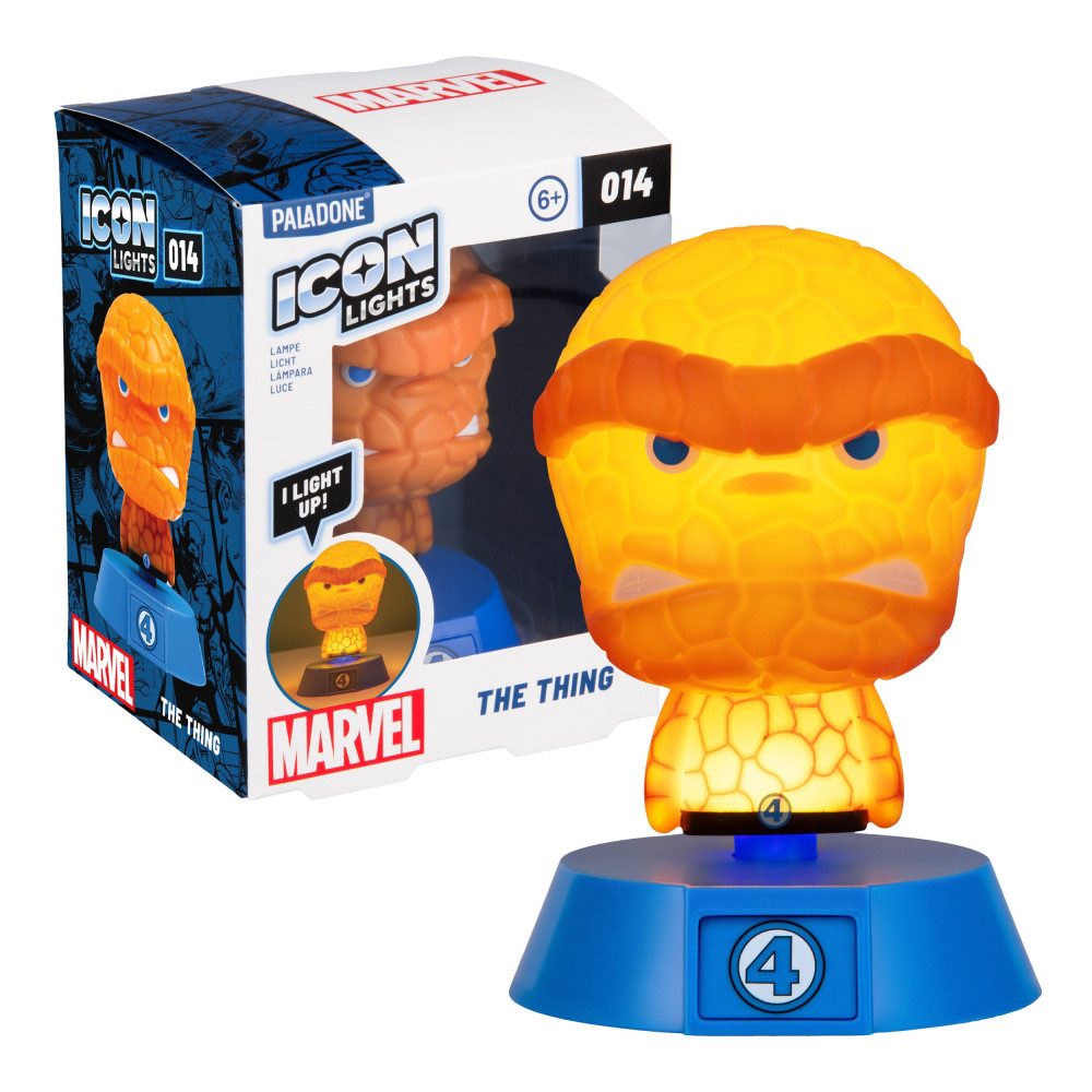 Paladone LED Dekolicht Fantastic Four Icons Leuchte The Thing 22 cm