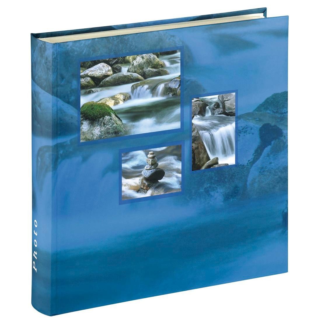 Hama Fotoalbum Singo Jumbo Foto Album 30 x 30 cm, 100 weiße Seiten Aqua