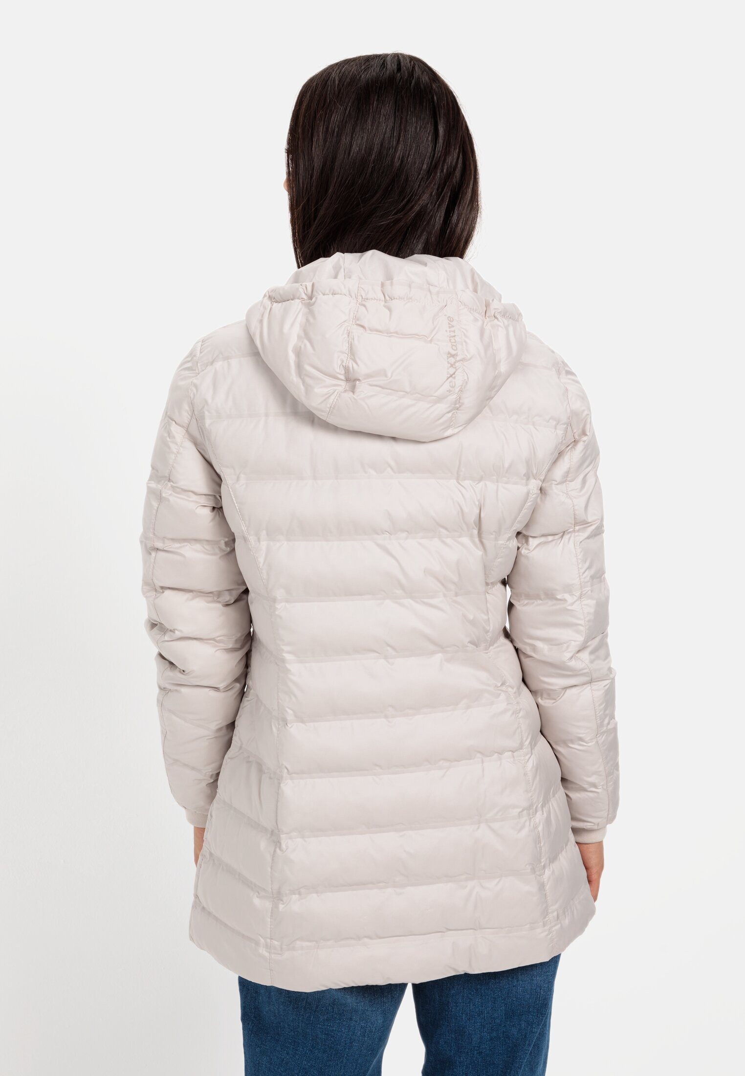 camel active 3-in-1-Funktionsjacke aus recyceltem Polyester Langarm Kapuze günstig online kaufen