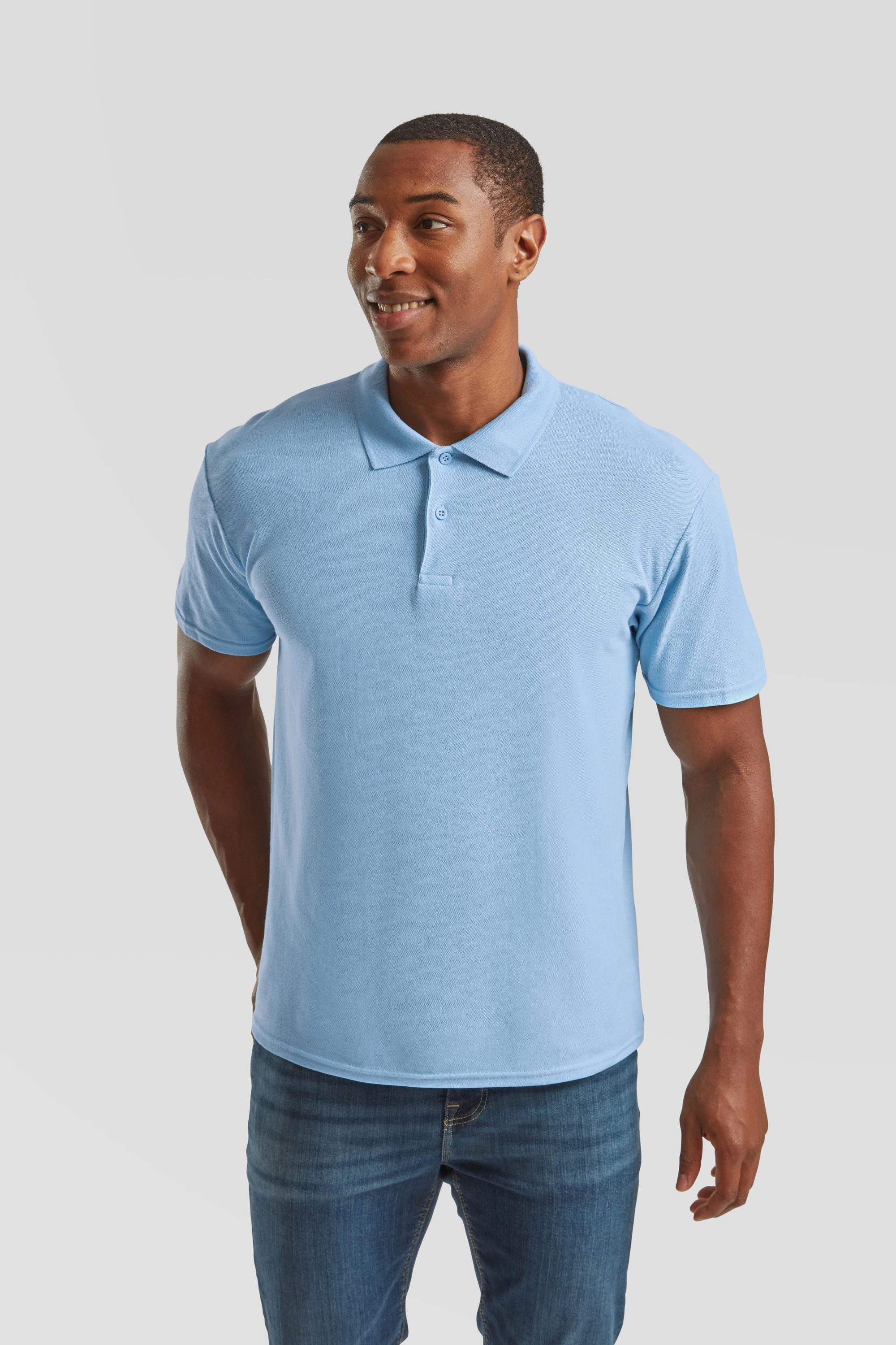 Fruit of the Loom Poloshirt Original Polo – Bild 3 von 5
