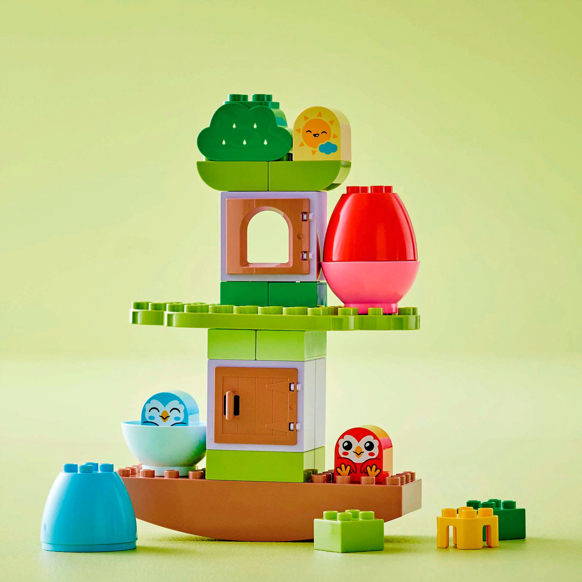 LEGO® Baum zum Balancieren und Stapeln (10440), LEGO DUPLO My First Konstruktionsspielsteine, (27 St), Made in Europe – Bild 5 von 5