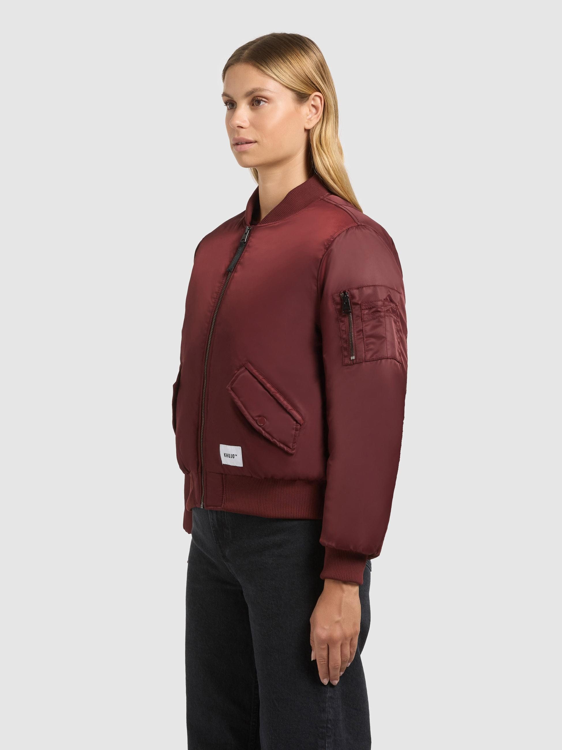 khujo Bomberjacke Kasia Modische kurze Damen Winterjacke günstig online kaufen