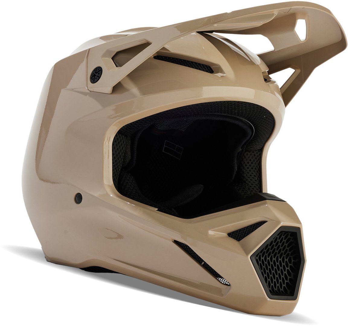 Fox Motocrosshelm V1 Solid Motocross Helm, MIPS® besteht aus einer ...