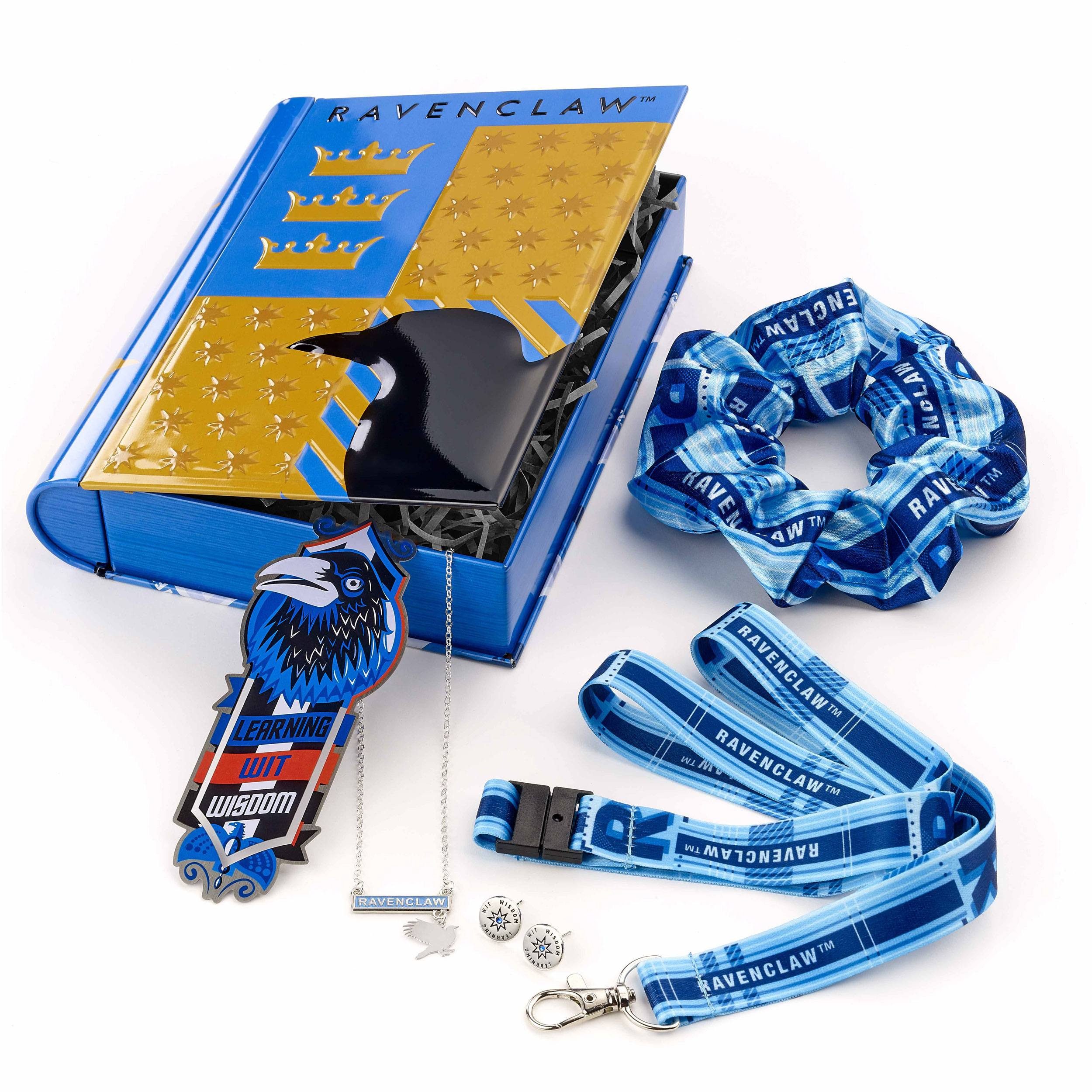 The Carat Shop Haargummi Harry Potter Schmuck & Merchandise Box Ravenclaw House, 1-tlg., Offiziell lizenzierte Geschenkbox
