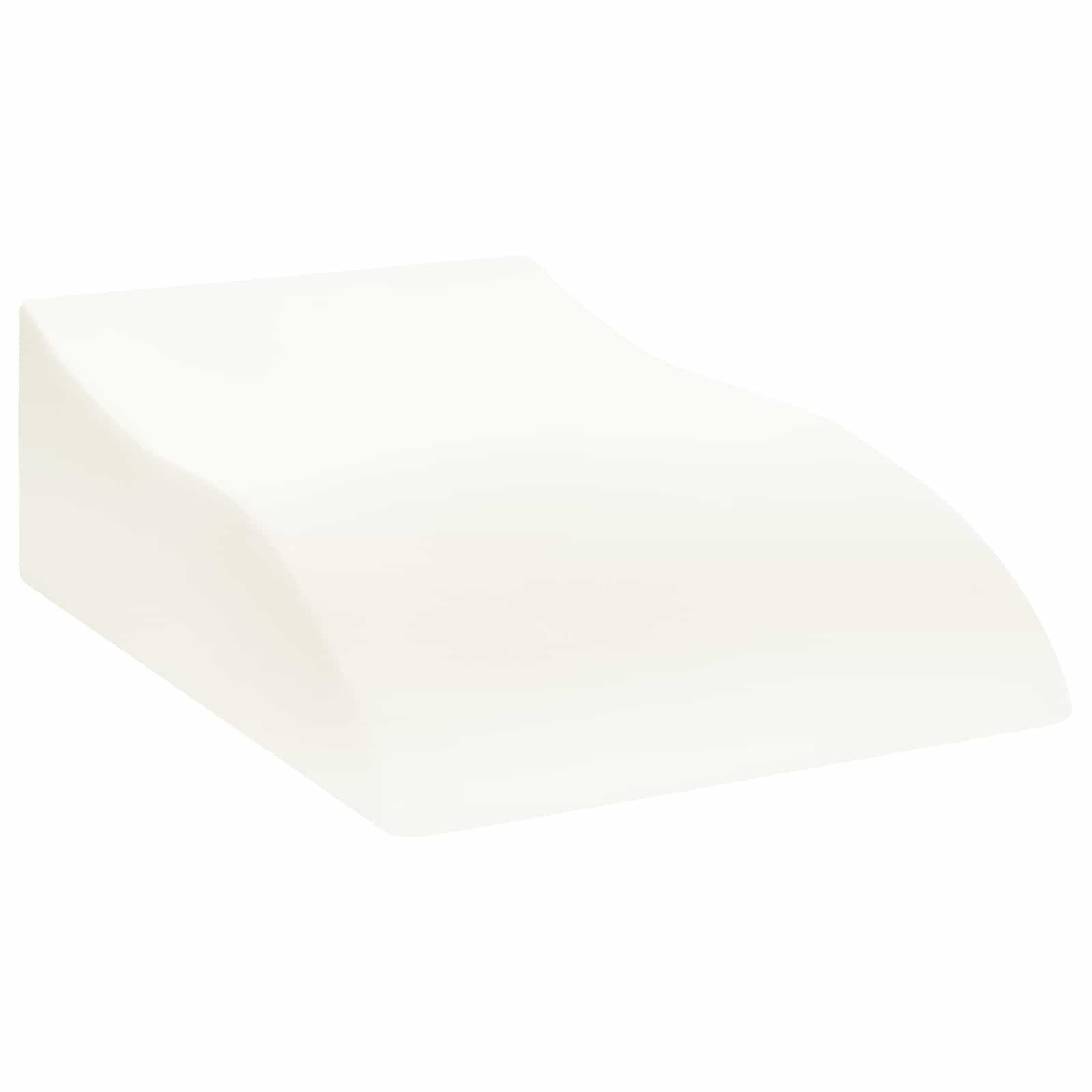 vidaXL Kopfkissen Beinkissen Grau 68 x 41 x 21 cm PU-Schaum, Bezug: Samt günstig online kaufen