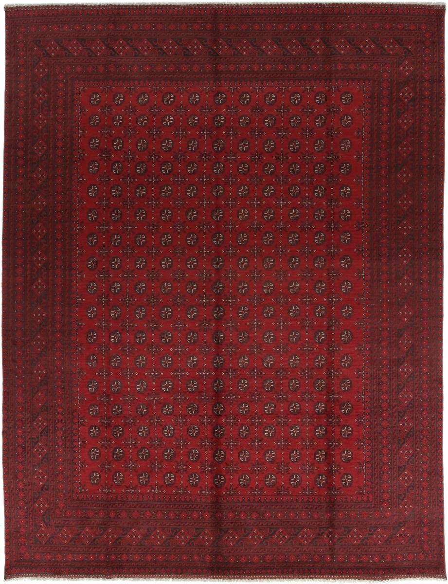 Orientteppich Afghan 302x388 Trading, Nain rechteckig, Handgeknüpfter Akhche Höhe: 6 mm Orientteppich