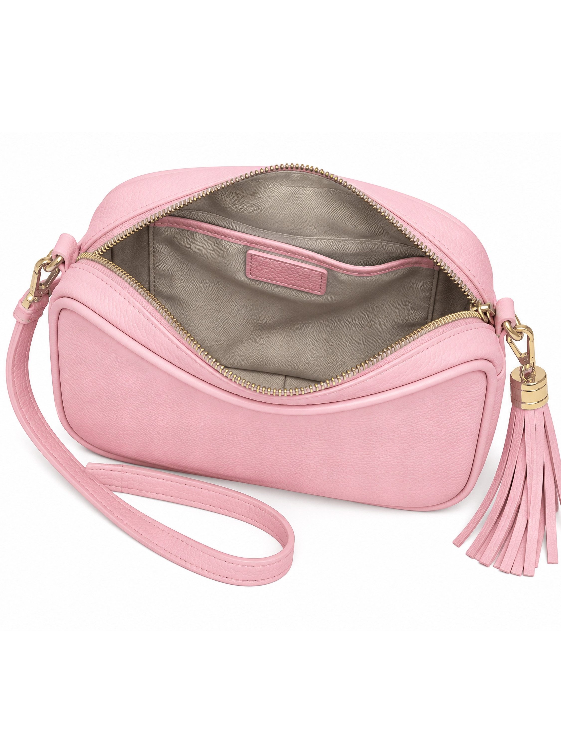 COLLEZIONE ALESSANDRO Umhängetasche Meran, praktisch-modische Leder Tasche