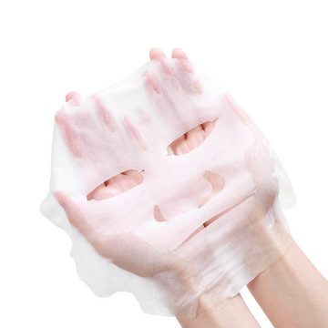 COOL-i ® Tuchmaske, KOLLAGEN Gesichtstuchmasken (22mlx10Stück) Hautpflege Feuchtigkeitsspendende, pflegende