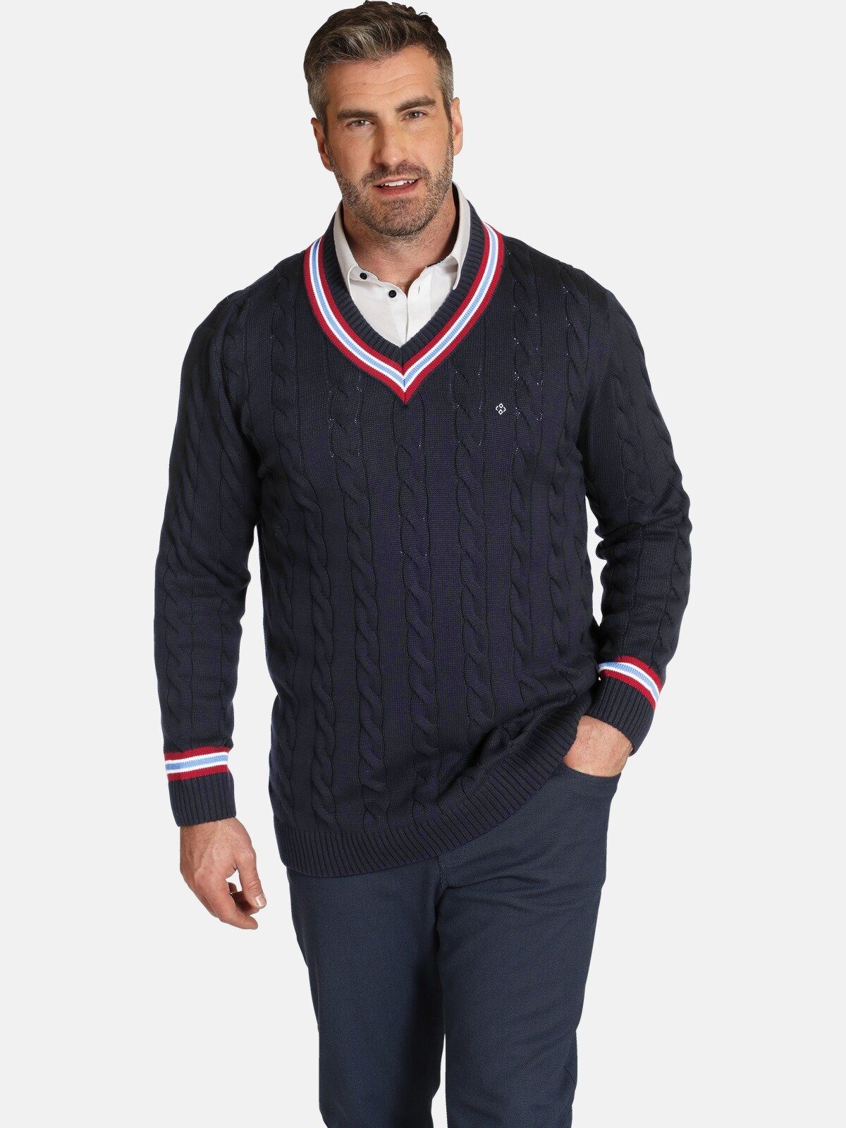 Charles Colby Strickpullover DUKE RONALD mit günstig online kaufen