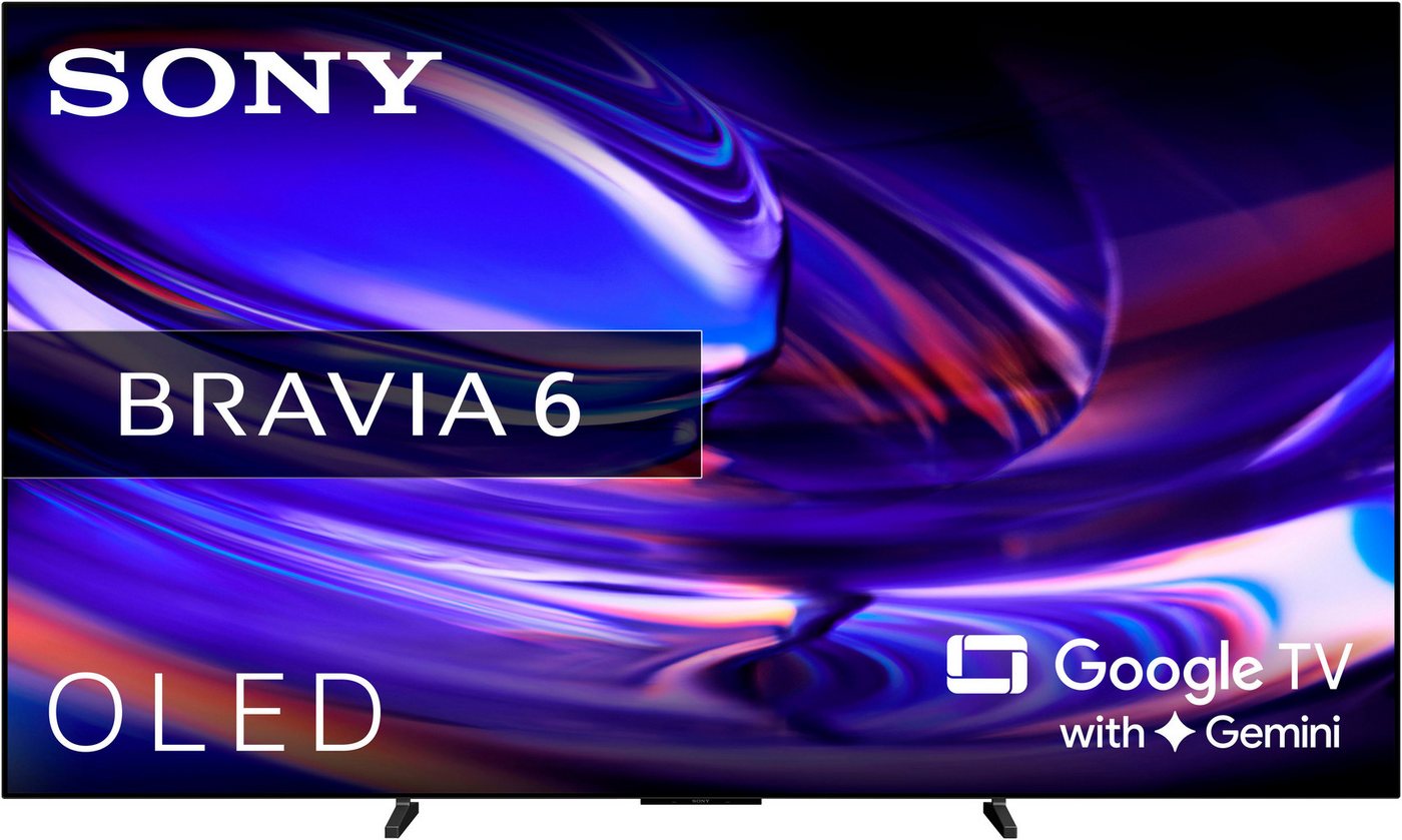 Sony K-55A65 BRAVIA 6 OLED-Fernseher (139 cm/55 Zoll, 4K Ultra HD, Android TV, Google TV, BRAVIA 6 OLED-Fernseher)