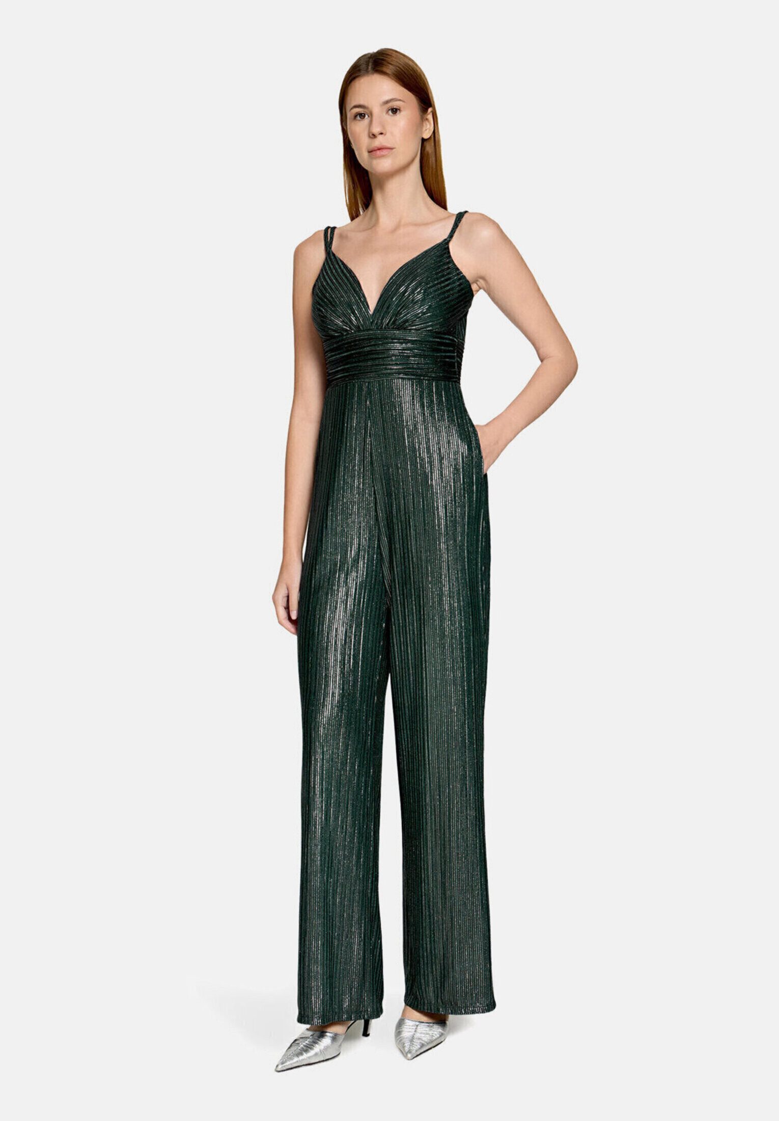 Vera Mont Overall Damen mit Glanzeffekt (1-tlg)