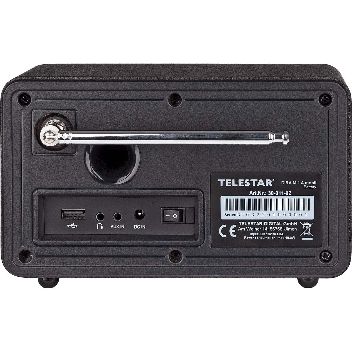 TELESTAR 30-011-02 Radio (Internet Radio, 15 W)
