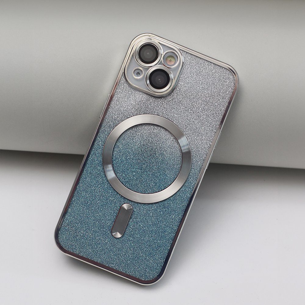cofi1453 Handyhülle MagSafe Glitzer Hülle mit Kameraschutz