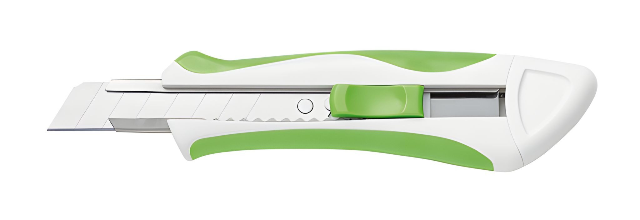 WEDO Cuttermesser Wedo Cutter Soft 18 mm gn.ws Comfortline incl. 2 Klingen